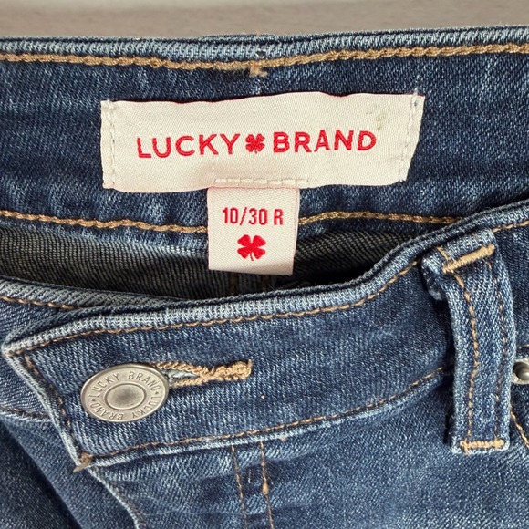 Lucky Brand Hayden Skinny Jeans Dark Wash Women's Size 10 30R - Picture 5 of 16